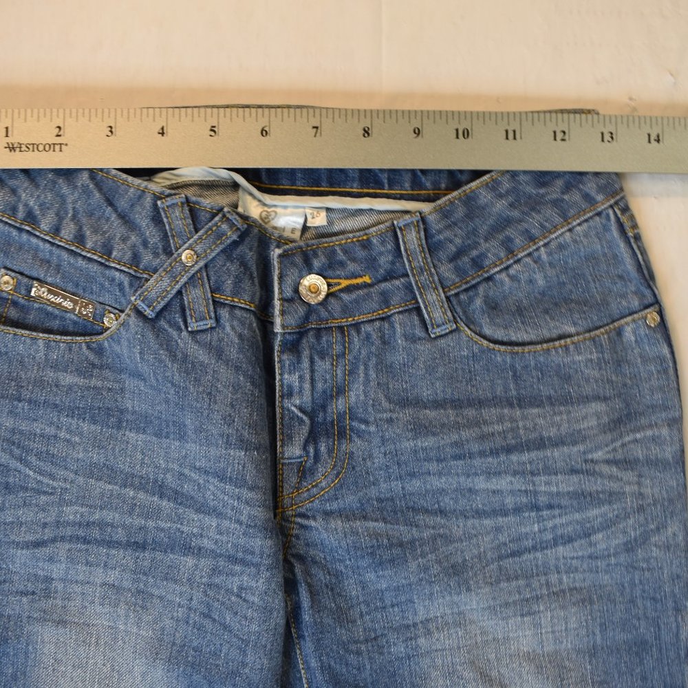 3 Pair Luxirie By Lrg Juniors/Womens Denim Jeans Waist Size 26 - Picture 16 of 16